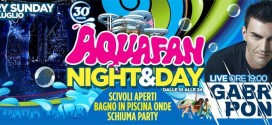 DJ Gabry Ponte allo Schiuma Party di Aquafan