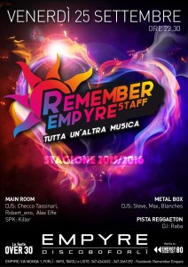 remember empyre forl&igrave; 2015