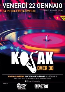 festa over 30 kojak ravenna