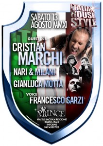 ferragosto 2011 prince riccione prevendite