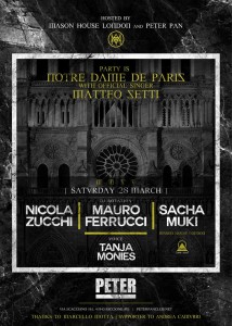 28 marzo peter pan notre dame