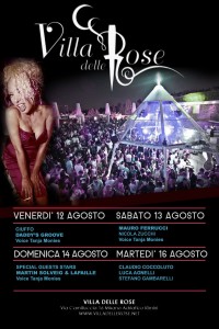 ferragosto 2011 villa delle rose riccione 12-16 agosto