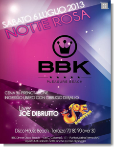 notte rosa bbk marina di ravenna
