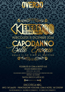 capodanno 2015 over 30 energy cesenatico