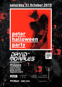 David Morales al peter-pan riccione-halloween-2015