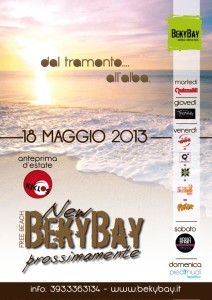 inaugurazione beky bay estate 2013