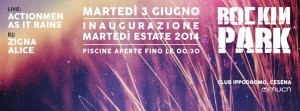 inaugurazione rockin park cesena 2014