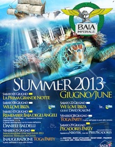 eventi baia imperiale giugno 2013