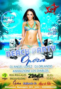beach party oper&agrave; riccione