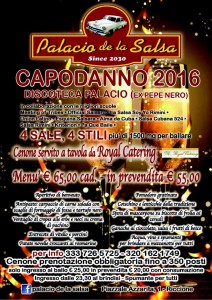 capodanno 2016 al palacio de la salsa