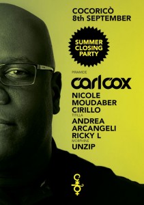chiusura cocorico riccione 2012 carl cox
