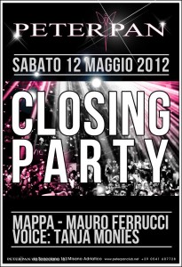 closing party peter pan
