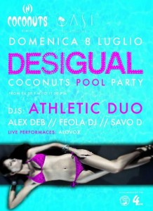 coconuts pool party rimini