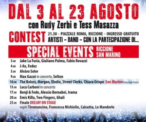 concerti deejay on stage riccione 2016