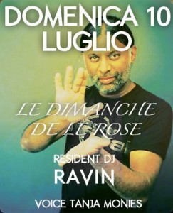 dj ravin apertura le dimanche villa delle rose 2011