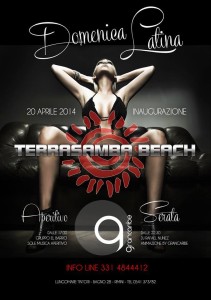 aperitivo latino terrasamba beach