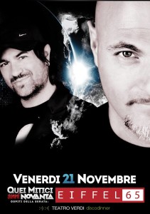 eiffel 65 live teatro verdi