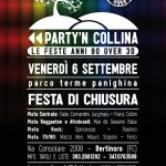 festa chiusura party collina 80 panighina
