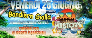 inaugurazione bandiera gialla rimini