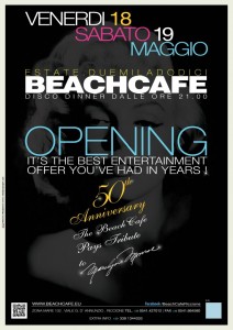 apertura beach cafe riccione 2012