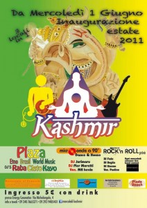 inaugurazione-kashmir-estate-2011 apertura mercoledì kashmir cesenatico estate 2011