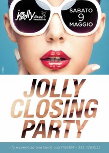 jolly disco closing party
