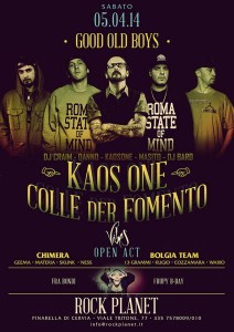 kaos one colle der fomento rock planet