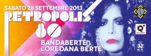 loredana bert&egrave; retropolis 80 velvet rimini
