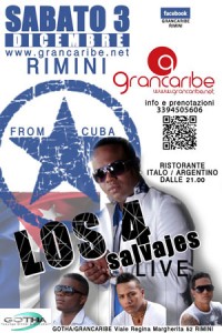 concerto Los 4 al Gotha Rimini