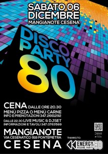 mangianote over 30 disco 80
