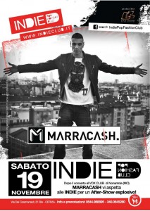 Marracash alle Indie di Cervia
