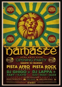 namaste party ecu