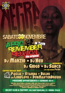 negra velvet 30 novembre