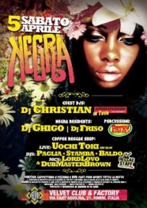 negra velvet 5 aprile