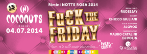 notte rosa 2014 coconuts rimini