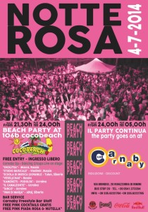 notte rosa carnaby rimini 2014