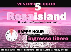 notte rosa rockisland rimini 2013