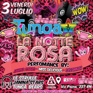 notte rosa tunga beky bey