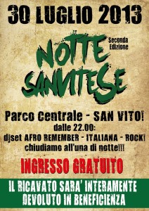 notte sanvitese 2013