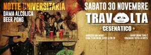 notte universitaria travolta