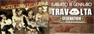 notte universitaria travolta