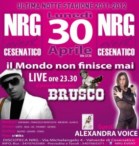 nrg event brusco