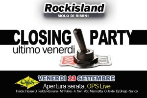 chiusura venerd&igrave; rock island 2013