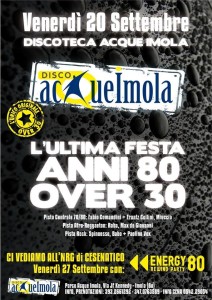 over 30 acque imola