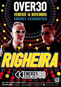 festa over 30 live righeira nrg 80
