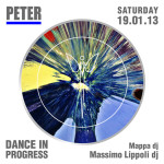 flyer peter dance in progress