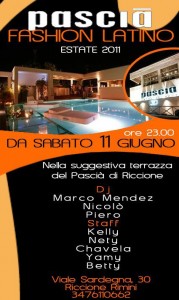 sabato-pascia pascià riccione estate 2011