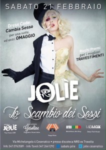 scambio dei sessi jolie nrg