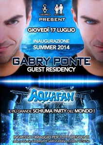 schiuma party aquafan 2014