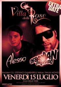 Sebastian Ingrosso Villa delle Rose Riccione